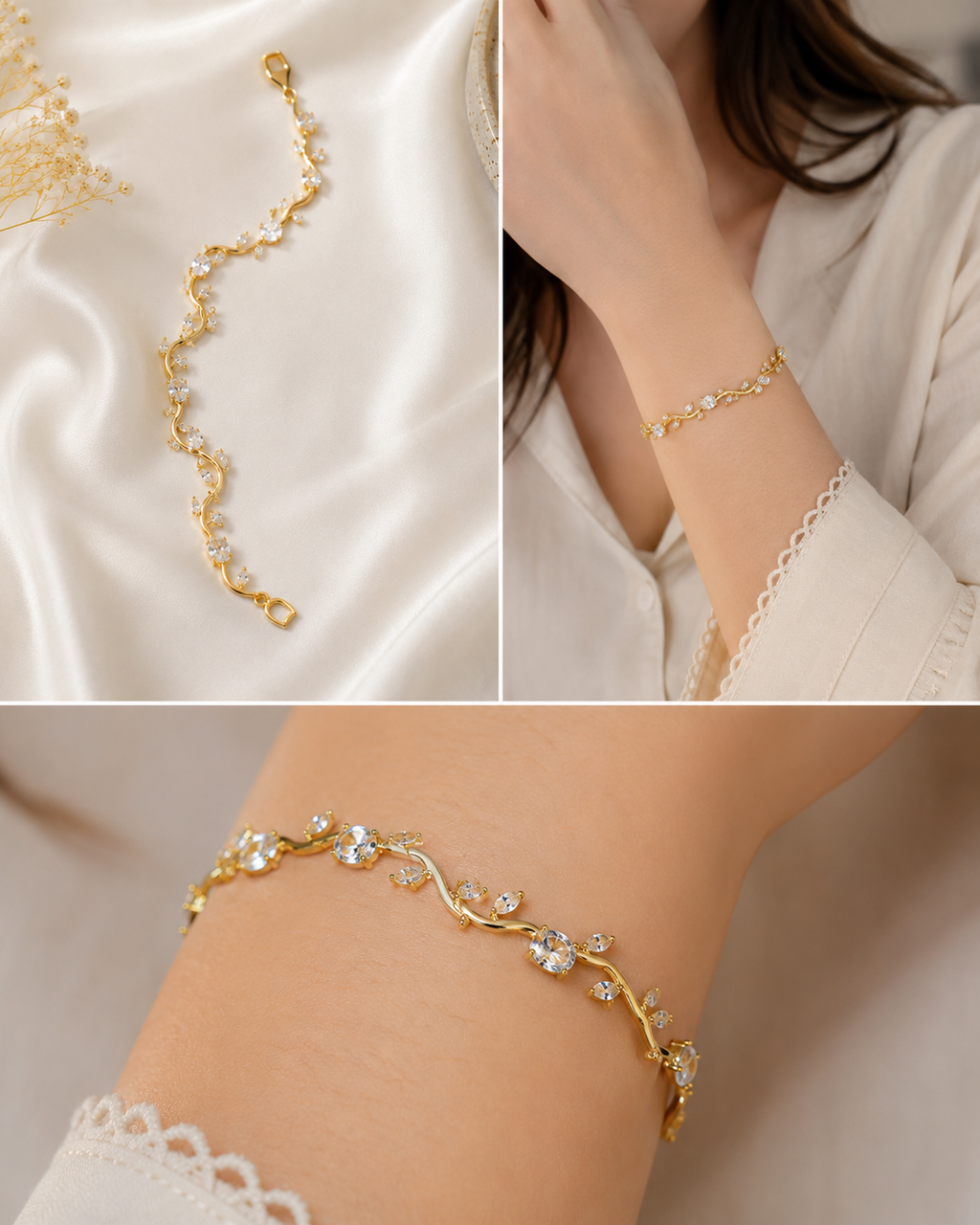 Trendy tulip bracelets